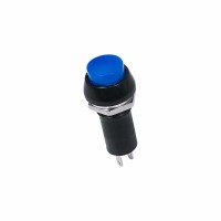 Выключатель-кнопка 250V 1А (2с) ON-OFF синяя Rexant 36-3031 фото