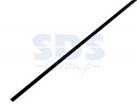 Термоусаживаемая трубка 5.0 / 2.5 мм черная (100 м/бухта) Rexant 49-0506 фото