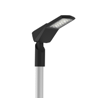 Varton Светодиодный светильник уличный Levante Urban 30 Вт кронштейн 60 мм 3000 K черный RAL9005 муар V1-S1-90660-40L30-6603030 фото