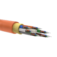 DKC Кабель волоконно-оптический 50/125(OM2) многомодовый, 8 волокон,безгелевые микро трубки, для внутренней прокладки, оранжевый RNMBIN508LSOR фото