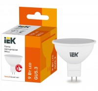 IEK Лампа LED MR16 софит 9Вт 230В 3000К GU5.3 LLE-MR16-9-230-30-GU5 фото