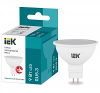 IEK Лампа LED MR16 софит 9Вт 230В 4000К GU5.3 LLE-MR16-9-230-40-GU5 фото