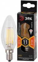 ЭРА F-LED B35-11w-827-E14 (филамент, свеча, 11Вт, тепл, E14) Б0046985 фото