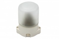 ЭРА НББ 01-60-001 Светильник для бани пласт/стекло, прямой IP65 E27 max 60Вт 135х105х84 белый Б0048030 фото