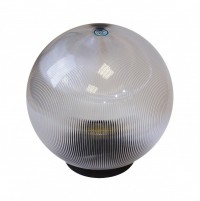 ЭРА НТУ 02-100-352 Светильник садово-парковый, шар прозрачный призма D=350 mm Б0048055 фото
