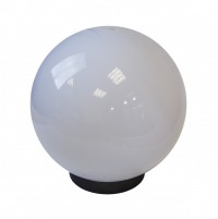 ЭРА НТУ 02-60-251 Светильник садово-парковый, шар белый призма D=250 mm Б0048044 фото