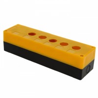 EKF PROxima Корпус КП105 пластиковый 5 кнопок желтый cpb-105-o фото