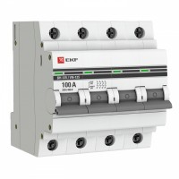 EKF PROxima Выключатель нагрузки 4P 100А ВН-125 SL125-4-100-pro фото
