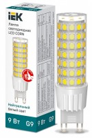 IEK Лампа LED CORN капсула 9Вт 230В 4000К керамика G9 LLE-CORN-9-230-40-G9 фото