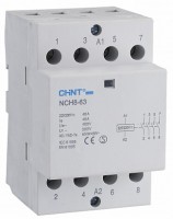 CHINT Контактор модульный NCH8-25/40 25A 4НО AC220/230В 50Гц (R) 256089 фото