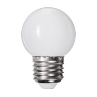Лампа светодиодная Luazon Lighting, G45, Е27, 1.5 Вт, для белт-лайта, белая, наб 20 шт 7871485s фото