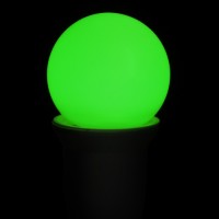 Лампа светодиодная Luazon Lighting, G45, Е27, 1.5 Вт, для белт-лайта, зеленая, наб 20 шт 7871488s фото