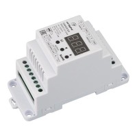 Arlight Конвертер SMART-K37-DMX (12-24V, SPI, DIN, 2.4G) (Металл) 028410 фото