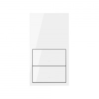Simon 100 Черный глянец Кит 2 поста, фронт. 1 рамка вертикальная + 2 клавиши выключателей 10020213-138 фото