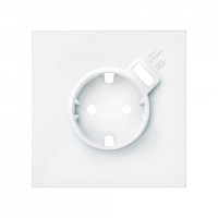 Simon 100 Белый матовый Накладка розетки Schuko с з/у USB SmartCharge 10000049-230 фото