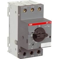 ABB Выключатель автоматический MS116-16 16 кА с регулир. тепловой защитой 10A-16А Класс тепл. расцепит. 10 1SAM250000R1011 фото