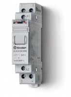 Finder Модульное электромеханическое шаговое реле; 2NO 16А, 4 состояния; контакты AgNi; питание 12В DC; ширина 17.5мм; степень защиты IP20 202890120000 фото