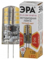 ЭРА LED JC-2,5W-12V-827-G4 (диод, капсула, 2,5Вт, тепл, G4) Б0033191 фото
