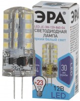 ЭРА LED-JC-3W-12V-840-G4 Лампа (диод, капсула, 3Вт, нейтр, G4) Б0033194 фото