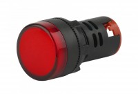 ЭРА Лампа AD22DS (LED) матрица d22мм красный 230В (10/1000/12000) Б0045615 фото