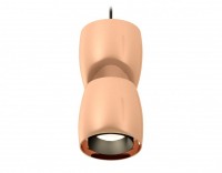 Ambrella Комплект подвесного светильника XP1144010 PPG/SBK/PBK золото розовое полированное/черный песок/черный полированный MR16 GU5.3 (A2311, C1144, XP1144010 фото