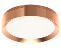 Ambrella Насадка передняя для корпуса светильника N8126 PPG золото розовое полированное D85*H18,5mm Out15mm GX53 N8126 фото