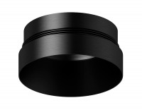 Ambrella Насадка передняя для корпуса светильника с диаметром отверстия D60mm N6131 PBK черный полированный D60*H25mm Out10mm MR16 N6131 фото