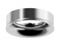 Ambrella Насадка передняя для корпуса светильника с диаметром отверстия D70mm N7012 PSL серебро полированное D70*H20mm Out2mm MR16 N7012 фото