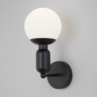 Eurosvet Настенный светильник со стеклянным плафоном 50251/1 черный a057865 фото
