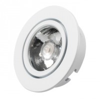 Arlight Светодиодный светильник LTM-R65WH 5W Warm White 10deg (IP40 Металл, 3 года) 020768 фото