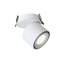 Favourite Ledel Светильник врезной металл белого цвета, угол наклона регулируется LED brand CREE, COB LED*20W, Ra>80, beam angle:24°, 4000K 1990-1U фото