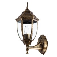 Arte Lamp Pegasus Коричневый/Прозрачный Светильник уличный настенный 1x60W 1xE27 A3151AL-1BN фото