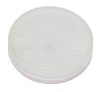 Jazzway Лампа светодиодная (LED) «таблетка» d74мм GX53 100° 6Вт 220-230В матовая тепло-белая желтая 3000К .2851987 фото
