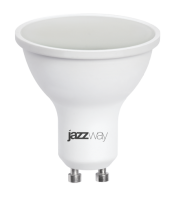 Jazzway Лампа светодиодная (LED) с отражателем d50мм GU10 120° 7Вт 220-240В матовая нейтральная холодно-белая 5000К .1033574 фото