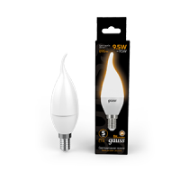 Gauss Лампа LED Candle tailed E14 9.5W 3000K 1/10/50 104101110 фото