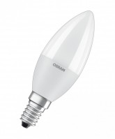 Osram Светодиодная лампа LED STAR Classic B 8Вт (замена 75Вт),нейтральный белый свет, матовая колба, Е14 4058075210714 фото