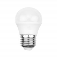Лампа светодиодная Шарик (GL) 7,5 Вт E27 713 лм 2700 K теплый свет Rexant 604-034 фото