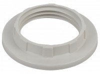 ЭРА ЭРА Кольцо для патрона E14, пластик, белое Б0043679 фото