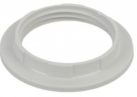 ЭРА ЭРА Кольцо для патрона E27, пластик, белое Б0043681 фото