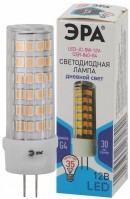 ЭРА Лампочка светодиодная STD LED JC-5W-12V-CER-840-G4 G4 5Вт керамика капсула нейтральный белый свет Б0056750 фото