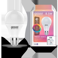 Умная Лампа (Smart Home RGBW) E27 A60 8.5 Вт 2700-6500K 1170112 фото