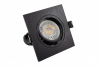 Denkirs Светильник встраиваемый, черный, IP 20, 10 Вт, GU5.3, LED, пластик DK3021-BK DK3021-BK фото