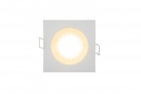Denkirs Белый Светильник встраиваемый влагозащитный DK3014-WH IP 44 50 Вт GU10 алюминий DK3014-WH фото
