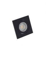 Denkirs DK2016-BK Встраиваемый светильник, IP 20, 50 Вт, GU10, черный, алюминий DK2016-BK фото