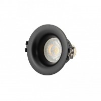 Denkirs DK3024-BK Встраиваемый светильник, IP 20, 10 Вт, GU5.3, LED, черный, пластик DK3024-BK фото