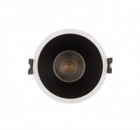 Denkirs DK3026-WB Встраиваемый светильник, IP 20, 10 Вт, GU5.3, LED, белый/черный, пластик DK3026-WB фото