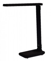 ЭРА Настольный светильник NLED-495-5W-BK светодиодный аккумуляторный складной черный Б0051473 фото