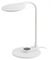 ЭРА Настольный светильник NLED-498-10W-W светодиодный с основанием белый Б0052774 фото