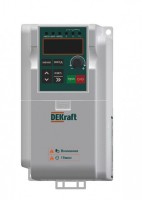 DEKraft Преобразователь частоты DEKV060-0.4кВт 1 фаза 220В с торм. модулем DEKV060G0R4S2B фото