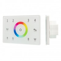 Arlight Панель Sens SMART-P85-RGBW White (230V, 4 зоны, 2.4G) (IP20 Пластик, 5 лет) 028404 фото